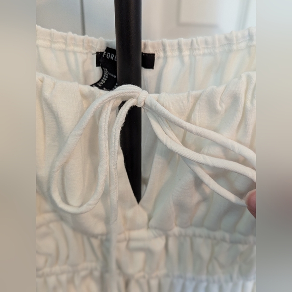 EUC Forever 21 Cropped Long sleeve shirt - Picture 2 of 8